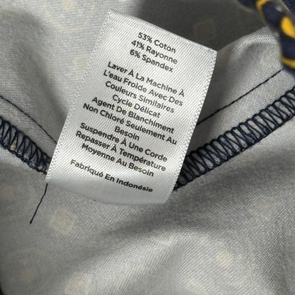 Talbots Essex Pants 2 Geometric Print Stretch Ankle Slim Career Workwear Office - Picture 5 of 12